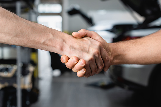 Personal offer for potential dealers